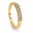 Forlovelsesring diamantring Iselin 5x0,07 ct TW-Si-85050700