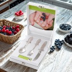 Sølv barnebestikk Grete, 3 deler - 8143