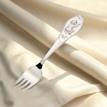 Babyskje i sølv, til pike. O, du som metter liten fugl - 9714