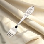 Sølv gaffel. Metter liten fugl gaffel pike - 9709