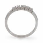 Diamantring Iselin med 5x0,05 ct TW-Si-8505050