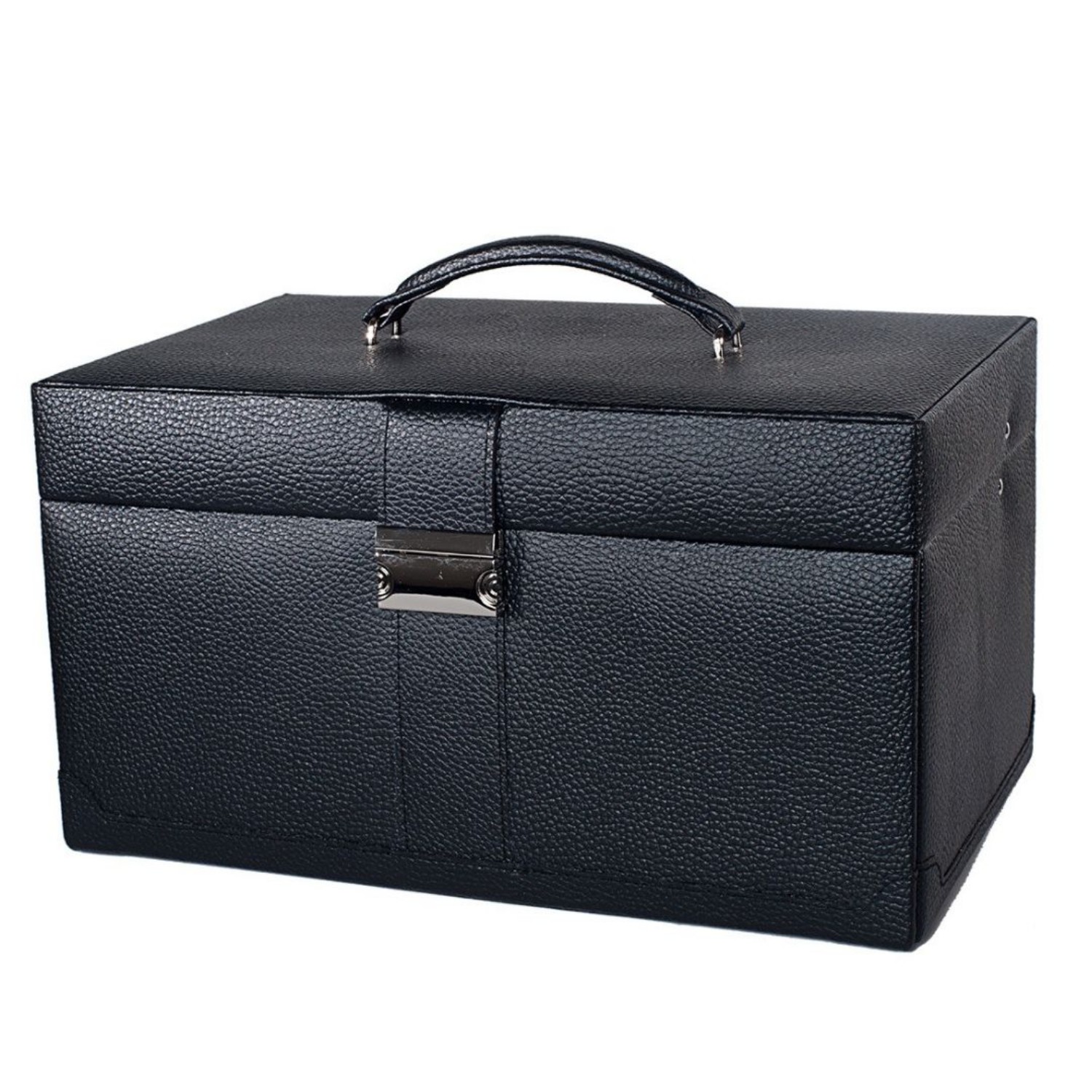 Smykkeskrin 325x210x180mm  sort - 3463517