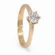Forlovelsesring  med lab grown diamant 0,40 ct  River (E)  VS2. Diona -18001040LG-gg