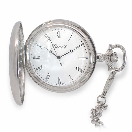 Bonett lommeur mekanisk inkl. kjede - 462 Bonett lommeur mekanisk inkl. kjede - 462