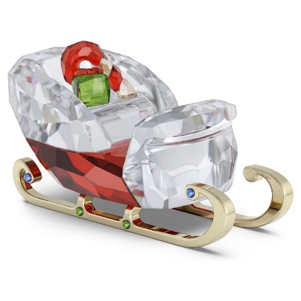 Swarovski figurer Holiday Cheers Sleigh - 5701508 Swarovski figurer Holiday Cheers Sleigh - 5701508