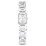 Swarovski klokke Watch Octagon cut bracelet, White, Stainless steel - 5729182