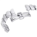 Swarovski klokke Watch Octagon cut bracelet, White, Stainless steel - 5729182