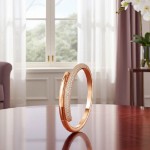 Swarovski armbånd Dextera bangle Magnetic closure, White, Rose gold-tone plated - 5692267