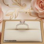 Forlovelsesring  med lab grown diamant 1,5 ct  River (D/E) VS1 3xExcellent i hvitt gull - 18007150LG