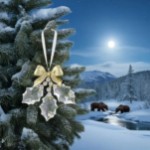 Swarovski figurer Holiday Magic Holly Leaves Ornament - 5685701