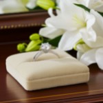 Forlovelsesring Margrete med Oval Lab Grown diamant i 1,50 ct og River (D) -VS1 - LAB16116150RVHV