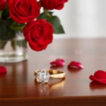 Forlovelsesring Margrete med Oval Lab Grown diamant i 2,00 ct og River (D) -VS1 - LAB16116200RVGU