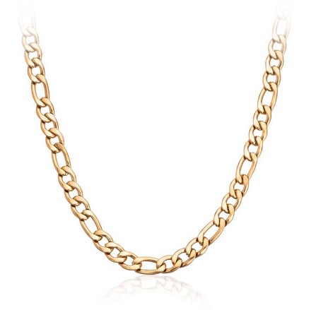 Kjede SANDER i stål forgylt, 4,5 mm /50 cm - 50044 Kjede SANDER i stål forgylt, 4,5 mm /50 cm - 50044