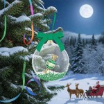 Swarovski figurer Holiday Cheers Dulcis Ball Ornament Green - 5688312