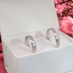 Giftering i hvitt gull 14kt, 4 mm. RUBIN modell 167 -1340