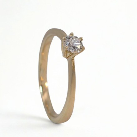 Diamantring forlovelsesring Frøya 0,25 ct W-Si-3106025 Diamantring forlovelsesring Frøya 0,25 ct W-Si-3106025