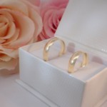 Gifteringer i gult gull 14kt, 5 mm. RUBIN modell 803 – 1450