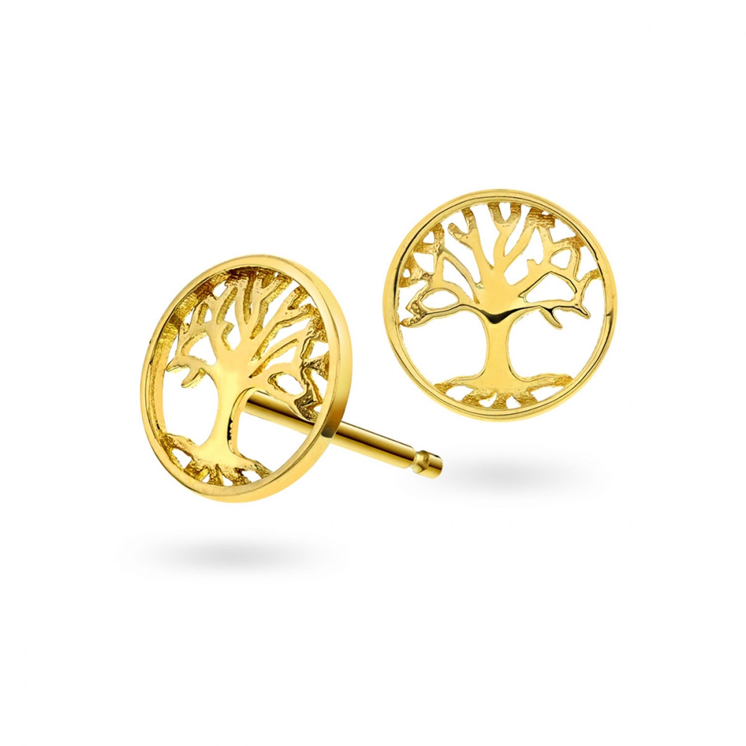Gulløredobber Livets tre i 14 kt - 53467