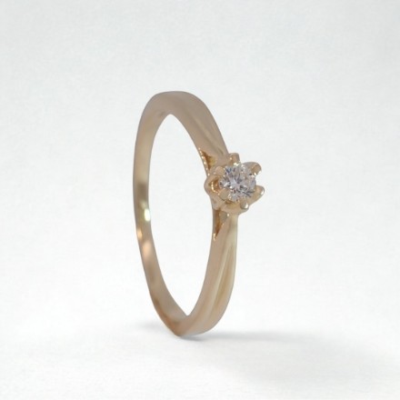 Diamantring forlovelsesring Sitara 0,10 ct W-Si - 2221100 Diamantring forlovelsesring Sitara 0,10 ct W-Si - 2221100