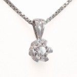 Diamantsmykke Sitara i gull med 0,31 ct W-Si-322131