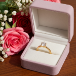 Bilde av Diamantring forlovelsesring Frøya 0,40 ct River (D)-Si1 - 3106040