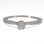 Diamantring forlovelsesring Sitara 0,10 ct W-SI - 222110