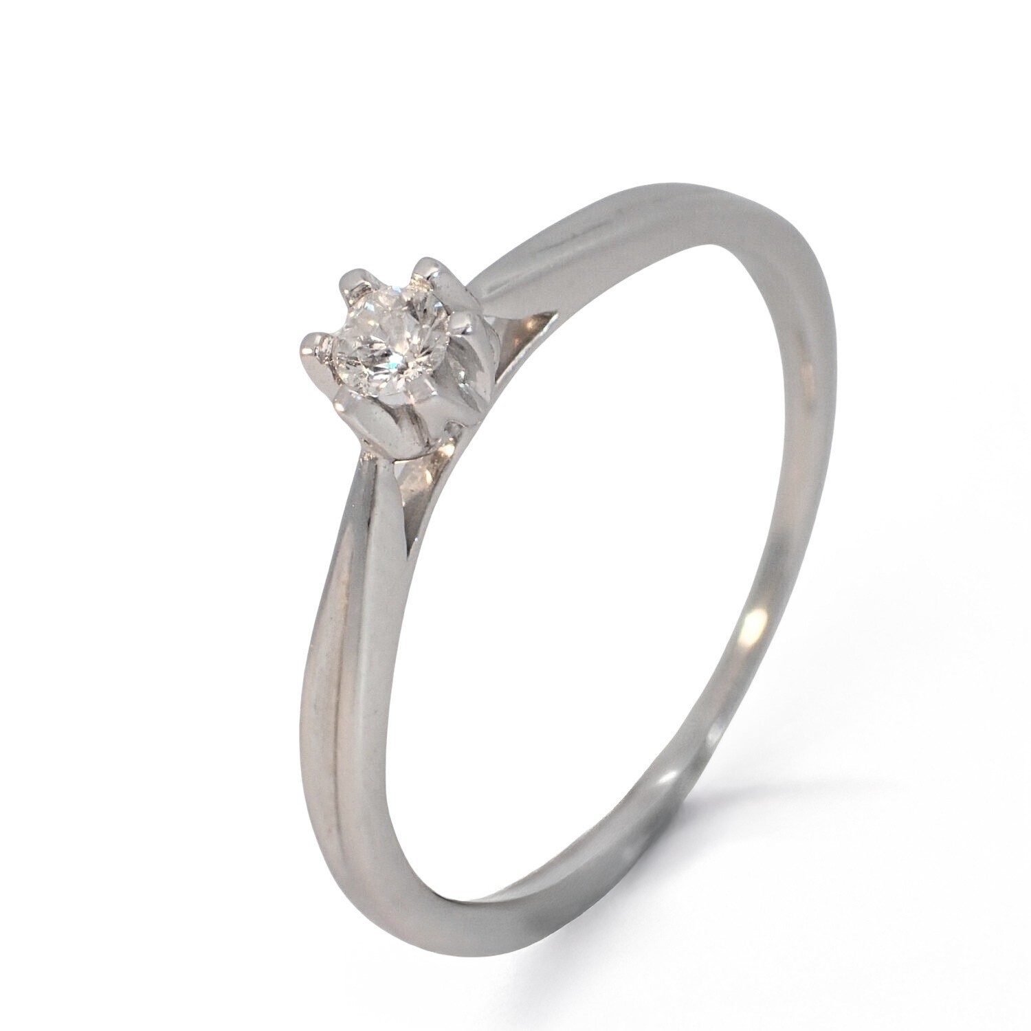 Diamantring forlovelsesring Sitara 0,10 ct W-SI - 222110