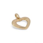 Gullhjerte i 14kt gull - bur310572