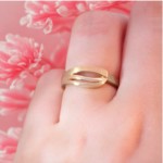 Gullring i 14 kt gull - coc5070045