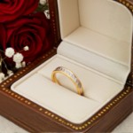 Diamantring Flerstens 0,165 ct TW-Si i 14kt gull - 2976533