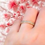 Diamantring Flerstens 0,165 ct TW-Si i 14kt gull - 2976533