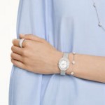 Swarovski Sublima ring White, Rhodium plated - 5737597