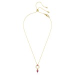 Swarovski smykke Mesmera pendant Mixed cuts, Red, Gold-tone plated - 5732487