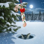 Swarovski figur Holiday Cheers Gingerbread Candy Cane Ornament - 5627609