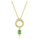 Swarovski smykke Mesmera pendant Mixed cuts, Green, Gold-tone plated - 5732484