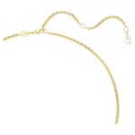 Swarovski smykke Millenia pendant Octagon cut, Caramel, Gold-tone plated - 5725752