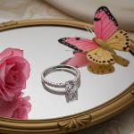 Forlovelsesring med Lab Grown diamant 0,69ct TW-VS - Bur520006