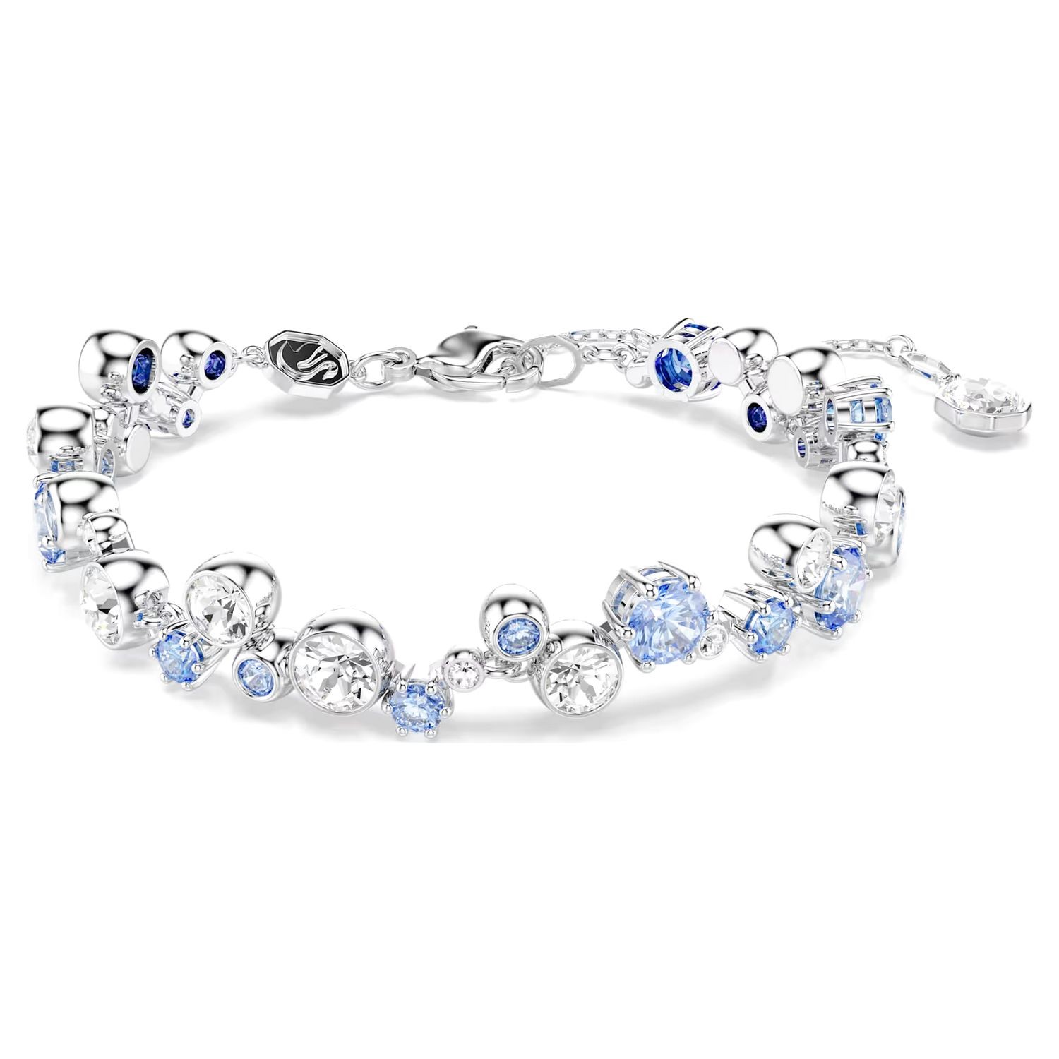 Swarovski armbånd Constella bracelet Mixed cuts, Blue, Rhodium plated - 5722479