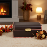 Smykkeskrin, brun/rosa - 3463806