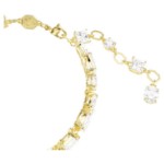 Swarovski armbånd Mesmera bracelet Mixed cuts, White, Gold-tone plated - 5743827