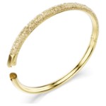 Swarovski armbånd Sublima bangle Snow pavé, Gold tone, Gold-tone plated - 5723337