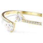 Swarovski armbånd Mesmera bangle Heart, White, Gold-tone plated - 5733474