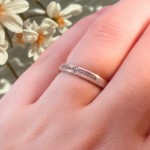 Bilde av Gifteringer i nøttefarget gull 14 kt, 3 mm & 3.5 mm. GERSTNER - 31309