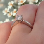 Diamantring forlovelsesring Athene 0,40ct E-VS1-50329043