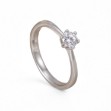 Diamantring forlovelsesring Frøya 0,32 ct River (E)-Si1 - 3105037