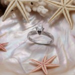 Diamantring - frierring Athene med 0,35 ct River(D)-Si1 - 503520350