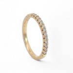 Forlovelsesring med Lab Grown diamanter 0,33ct TW-VS - Bur520021