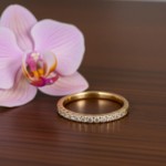 Forlovelsesring med Lab Grown diamanter 0,33ct TW-VS - Bur520021