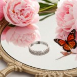 Diamantring i hvitt gull 14kt med Lab Grown diamanter 0,25ct TW-VS - Bur520020hv