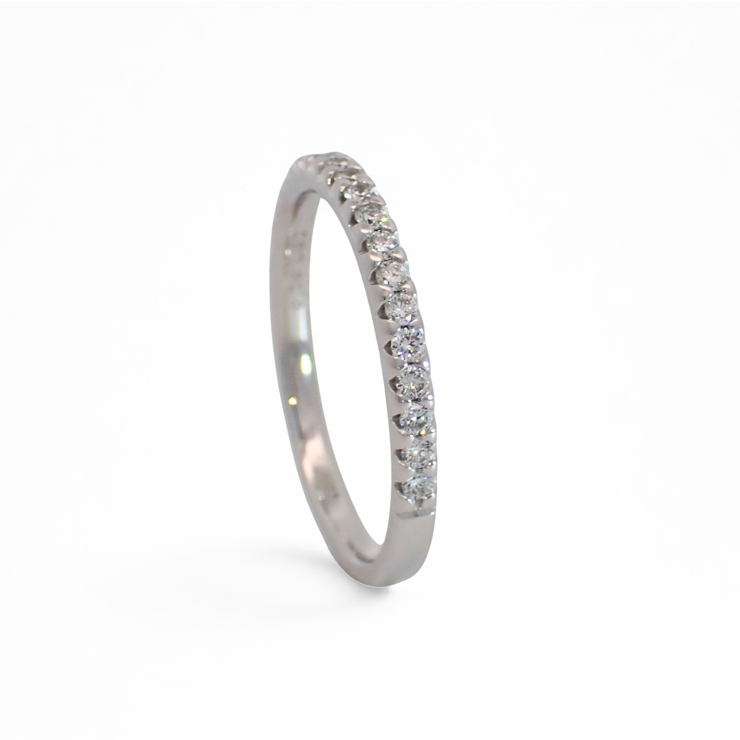 Diamantring i hvitt gull 14kt med Lab Grown diamanter 0,25ct TW-VS - Bur520020hv